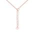 Choker argint cu bilute placat cu aur roz DiAmanti Z1845NRG-DIA (Argint 925‰ 1,8 g.)